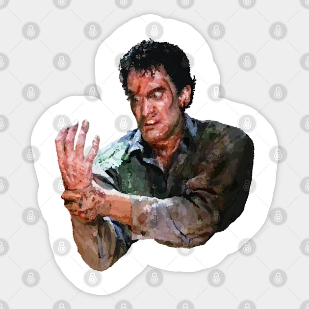 Ash Vs Evil Dead Sticker by ampafra